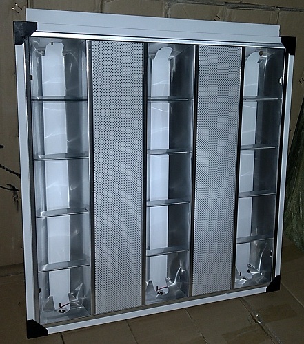 Máng đèn LED - Máng đèn âm trần 3 bóng